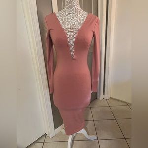 Pink dress